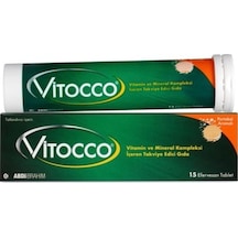 Vitocco Boost Vitamin ve Mineral 15 Efervesan Tablet