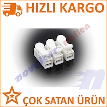 10Adet-Maflen Hızlı Ve Kolay Kablo Birleştirme Klamensi 3Lü-S2924