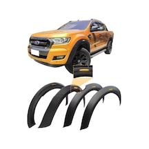 Ford Ranger T7 T8 Sli M Sensörlü Çamurluk Dodi K Kaplama Kabartma Seti 6 Parça Reflektörlü