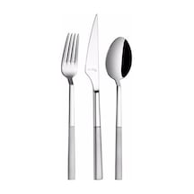 Aryıldız Gusto Çatal Kaşık Bıçak Mat 84 Parça Gümüş