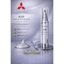 Mitsubishi Rötuş Boya Kalemi A31 Cool Silver Metallic 2si1arada Çizik Giderici