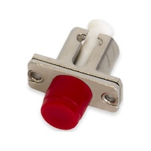 Fc-Lc Hibrit Simplex Metal Fiber Optik Adaptör Dişi / Dişi