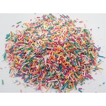 Çubuk Pasta Süsü Renkli 250 G