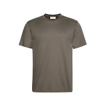 Calvin Klein Ss Supıma Chest Emb, Pay Kahverengi Erkek T-shirt