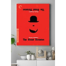 Tr Pster16122 The Great Dictator Film Afişi Kanvas Tablo 2 40 X 60