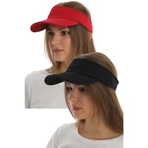 Uv Koruyuculu Unisex Siperlikli Tenisci Şapka 2'Li Set