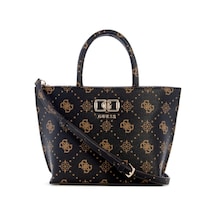 Guess Emelie Logolu Mini Kadın Kahverengi El Çantası Hwgp9928750-esl Kahverengi