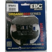 2007-16 Suzuki Burgman An 400 Arka Fren Balatası Ebc Sfa412 Organ