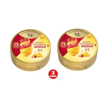 Cavendish & Harvey Double Fruit Drops Çilek Dolgulu Limon Aromalı Şeker 2 Adet