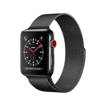 Ally Apple Uyumlu  Watch 7 45 MM 6-5-4 44 MM Kayış Kordon Metal Milano Loo (120526893)