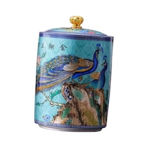 Suntek Çay Saklama Kabı Şeker Kahve Gevşek Çay Açık Mavi