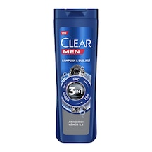 Clear Men 3in1 Şampuan & Duş Jeli 350 Ml Deep Clean Arındırıcı Kömür 4'li Avantaj Paketi Mıchu
