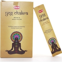 Hem Yog Chakra Masala Aromalı Çubuk Tütsü Çok Renkli