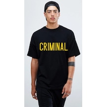 Startmore Criminal Oversize Tişört Siyah