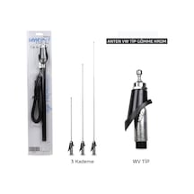 Sentinel Anten Gömme Volkswagen Tip Nikel Vakum