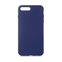 Apple Uyumlu iPhone 8 Plus Kılıf Lansman İçi Kadife Soft Yumuşak Dokulu Liquid Silikon Kapak Lsr