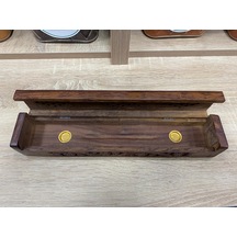 Tütsü Tabut 30 Cm Kare Oymalı
