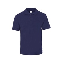 Kant Örme Kumaş Polo Yaka Kısa Kollu Tshirt Lacivert Çok Renkli