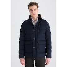 D's Damat Ds Damat Regular Fit Lacivert Düz Mont 5hc071521010m Çok Renkli