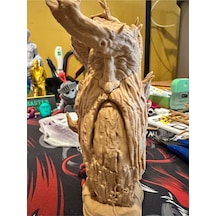 Mistik Ağaç Ruh Heykeli - Pla Dekor 16 Cm 3d Yazıcı İle Üretilmiş 16 X 16