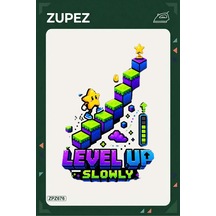 Zpz676 Level Up Slowly Ütüyle Uygulanabilir Transfer Baskı - 911529634