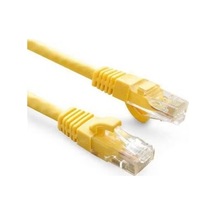 Ods 0.5metre Cat6 Utp Lszh Saf Bakır Sarı Patch Kablo 5'li Paket