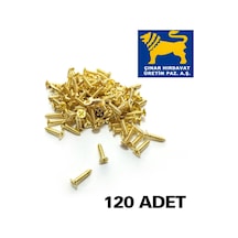 Arslan Mamulleri Tavla Menteşe Klips Vidası 2.5X9.5 Mm 120 Adet