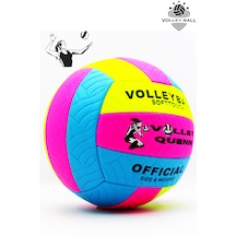 Voleybol Topu Dikişli Soft Touch Voleybol Çok Renkli