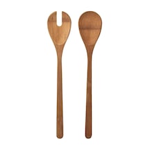 Servis Takımı, Bambu, 2 Parça Açık Gri