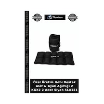 Özel Üretim Hobi Destek Alet & Ayak Ağırlığı 2 Kgx2 2 Adet Siyah Sla121