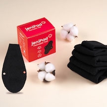 Jenipad Yıkanabilir Tanga Ped Siyah