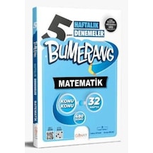 Günay Yayınları 5. Sınıf Bumerang 32 Haftalık Matematik Denemeleri