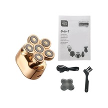 Blueeyes Erkekler İçin Şarj Edilebilir Su Geçirmez Elektrikli Tıraş Makinesi 6 Lı Set Led Ekran 4u33er