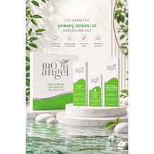Skin Purifier 3 Lü Cilt Bakım Seti Yağlı Ve Karma Ciltler İçin Temizleyici Jel Tonik Ve Serum Seti