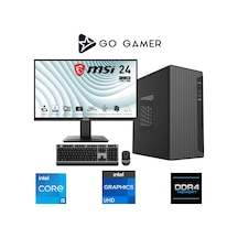 Go Gamer E151D i5-12400 32 GB 1 TB SSD 24" Free Dos Oem Paket Masaüstü Oyuncu Bilgisayarı