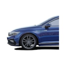 Omsa Vw Passat B8.5 R-line Krom Çamurluk Çıtası Mavi 4 Parça Abs 2019 Ve Sonrası