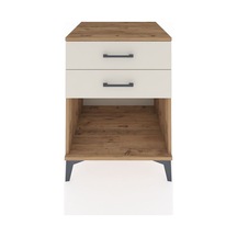 Kronos Komodin 2 Çekmeceli 60x59x80 Çam-aytaşı Çam