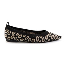 Siyah Leopar Kadın Babet K01327018482 Siyah