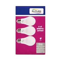 Elitled 9w 3lü Set Avantaj Kutu