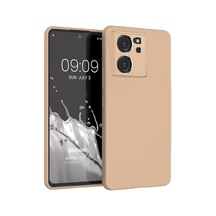 Matte Silicone Xiaomi Mi 13t Pro İçin Kılıf Gold Mi 13t Pro İle Uyumlu Kılıf - Gold