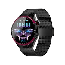 Kalobee SK6 Mini Amoled 41 MM 3 Kordonlu Akıllı Saat (İthalatçı Garantili) Siyah