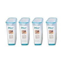 Hava Sızdırmaz Contalı Bakliyat Saklama Kabı 4,5 Lt 4 Lü Set Diğer