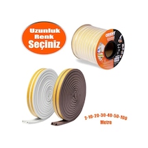 Kapı Pencere Bandı Fitili Soğuk Izolasyon (Ölçü & Renk Seçiniz)
