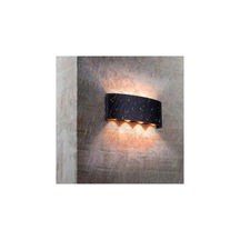 Ct-8013 15 Watt Kapri Modern Led Aplik Amber Işık Siyah