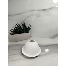 Splendeur Led'li Dekoratif Mumluk - Beyaz