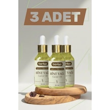 %100 Saf Soğuk Sıkım Hint Yağı 3 Lü Set - Kaş Kirpik Saç Bakımı & Cilt Nemlendirici Doğal Yağ 3x20ml 60 ML