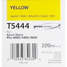 Tonersepeti Epson T5444 C13t544400 Sarı Kartuş