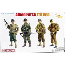 Dragon 6653 1/35 Ölçek, Müttefik Kuvvetler Eto 1944 Asker Figürleri Plastik Model Kiti-49914