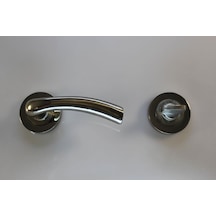 Kapı Kolu Yeşim Rozetli Nikel Saten Wc