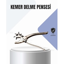 Kemer Delme Pensesi Çok Amaçlı 6 Farklı Delik Boyu Ayarlı Deri Delme Aleti 83838658
